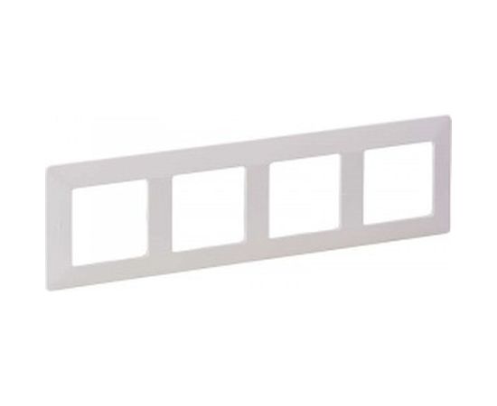Рамка Legrand 4-м Valena Life универсальная, белая Leg 754004 1181755 