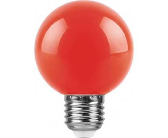 Светодиодная лампа FERON 3W 230V E27 красный, LB-371 25905 