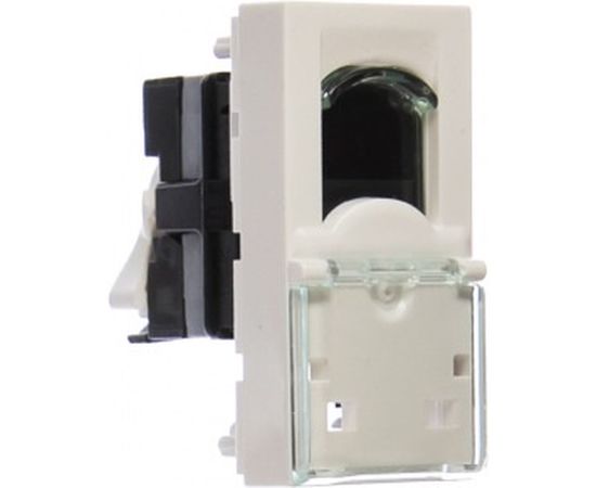 Механизм информационной розетки Legrand MOSAIC NEW 1-м СП RJ45 1модуль 5E UTP 78650/76551 124977 