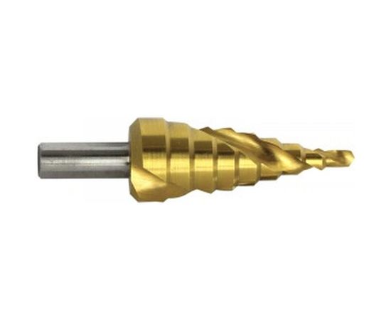 Сверло ступенчатое по металлу (6 ступеней; 14-24 мм) Атака 8090040 