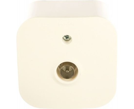 TV-розетка Legrand 1-м ОП "звезда" Quteo белая Leg 782215 255254 