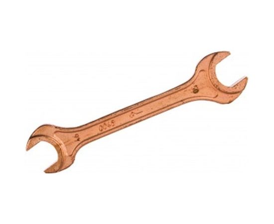 Ключ с открытым зевом двухсторонний ГОСТ 2839-80 Cr V омедненный КЗСМИ КГД-46x50 51234157 