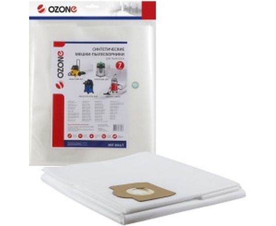 Мешок-пылесборник turbo синтетический 7 шт. (до 36 л) OZONE MXT-3041/7 