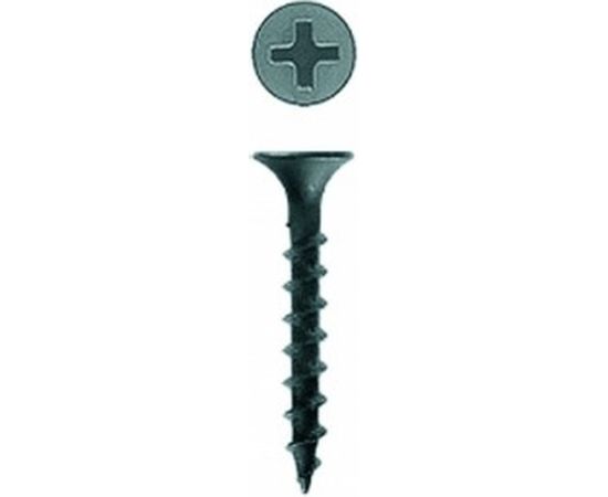 Саморезы универсальные оксидированные по дереву 1200 шт. (4,2х75 мм; PH2; ТФ0) ЗУБР 4-300030-42-075 