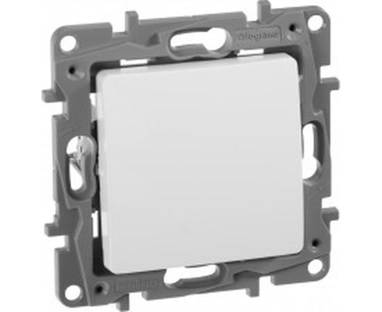 Переключатель Legrand ETIKA 10AX-250В, винты, белый, 672205 