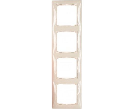 Четырехместная рамка Legrand Valena 774354, горизонтальная, крем 
