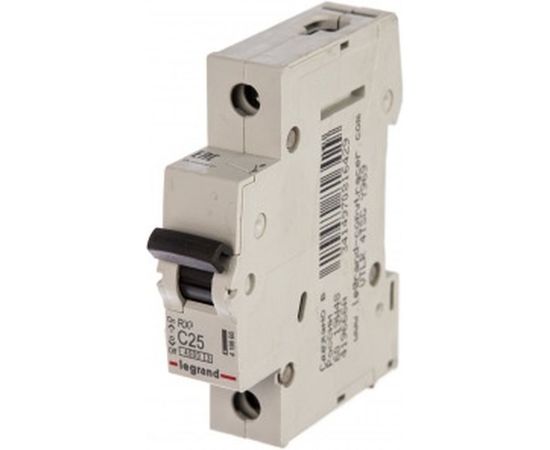 Автоматический модульный выключатель Legrand 1п C 25А 4.5кА RX3 Leg 419666 1199872 
