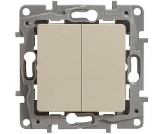 Механизм переключателя Legrand 2-кл. СП Etika слоновая кость Leg 672312 1066886 