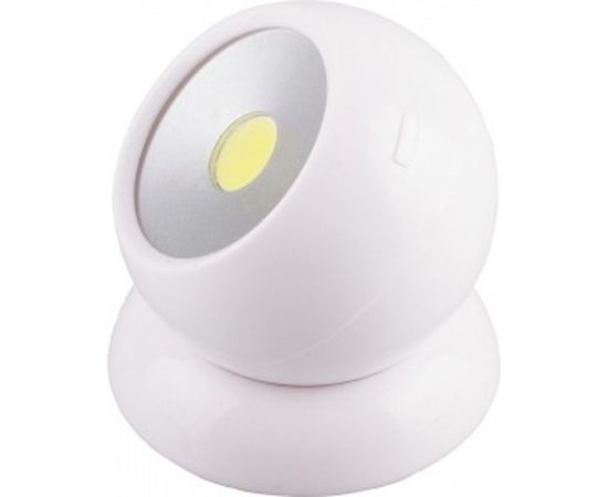 Светодиодный поворотный светильник FERON 1LED 3W 3хAAA 75 80мм, белый, FN1209 23380 