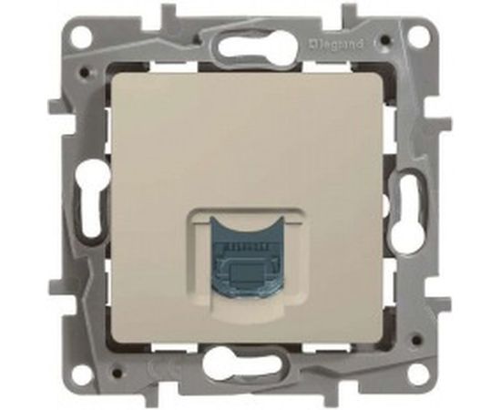 Механизм розетки Legrand 1-м СП Etika RJ45 CAT.5 UTP слоновая кость Leg 672341 1066931 