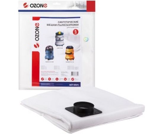 Мешок-пылесборник turbo синтетический 5 шт. (до 36 л) OZONE MXT-309/5 