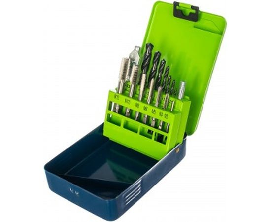 Набор сверл и метчиков 15шт СИБРТЕХ 77305 