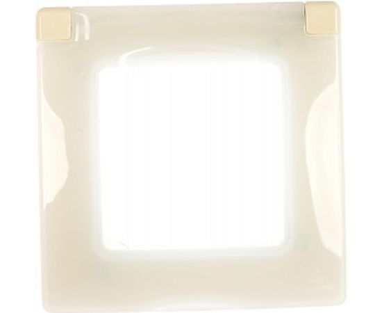 Рамка Legrand ETIKA 1п IP44 слоновая кость 672560 