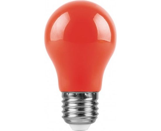 Светодиодная лампа FERON, 230V, E27, LB-375, красный 25924 