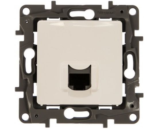 Механизм розетки Legrand 1-м СП Etika RJ45 CAT.5 UTP белый Leg 672241 1066930 