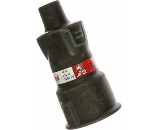 Штепсельная розетка Legrand Helium 16А с заземлением, резина черная Leg 050197 212654 