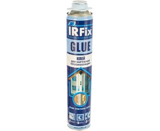Монтажный клей пена для пенополистирола IRFIX GLUE проф. 750 мл 10006 