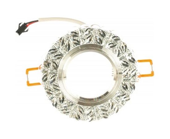 Потолочный светильник с подсветкой FERON 15LED 2835 4000K MR16 50W G5.3 прозрачный хром CD939 29472 