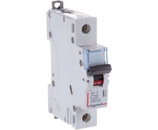 Автоматический модульный выключатель Legrand 1п C 20А 6кА DX3-E Leg 407264 1009855 