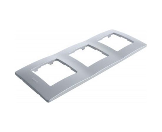 Рамка Legrand 3-м Etika алюминий Leg 672553 1066964 