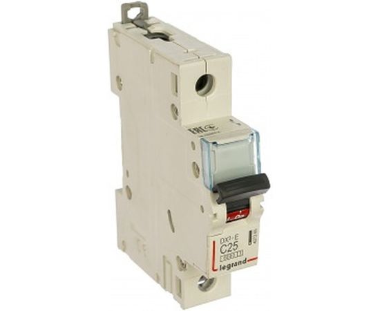 Автоматический модульный выключатель Legrand 1п C 25А 6кА DX3-E Leg 407265 1009856 