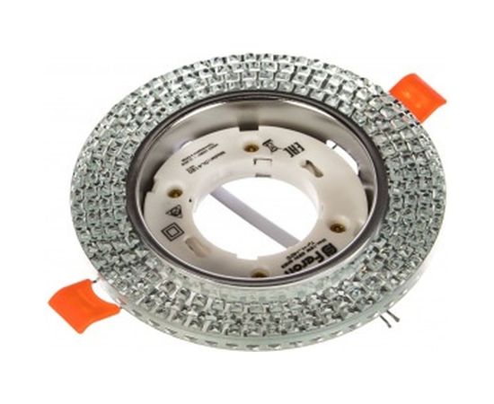 Потолочный светильник FERON 15W 230V GX53, без лампы, прозрачный, хром DL4120 40516 
