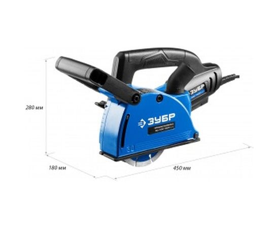 Электрический штроборез ЗУБР ПРОФЕССИОНАЛ ЗШ-П30-1400 ПСТК – изображение 2