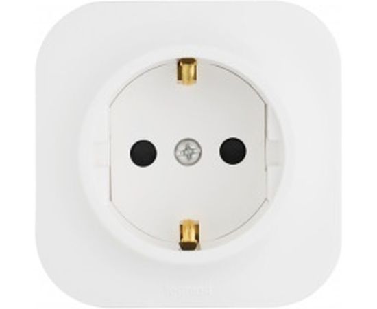 Розетка Legrand 2К+З шторки, белый 782220 – изображение 2