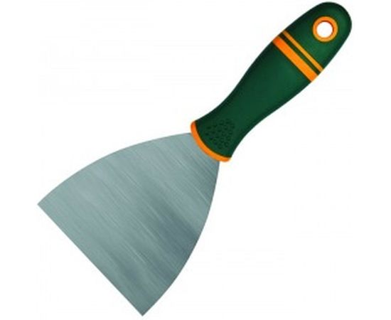 Шпатель (нержавеющая сталь, двухкомпонентная ручка, 120 мм) ВАРЯГ 35225 тов-153476 – изображение 2