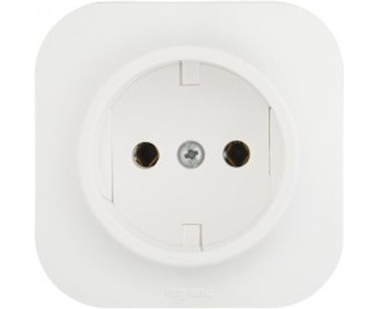 Розетка Legrand 2К без шторок, белая 782210 – изображение 2