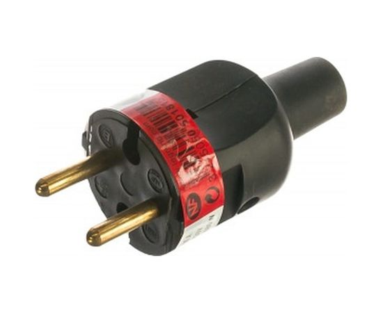 Вилка Legrand 2К 16А черная 50181 – изображение 2