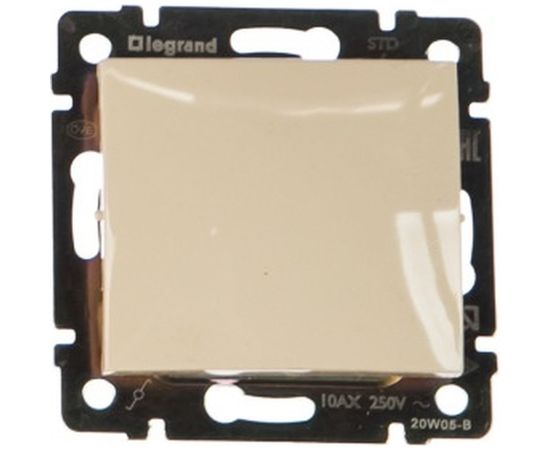 Проходной переключатель Legrand Valena крем одноклавишный 774306 – изображение 2