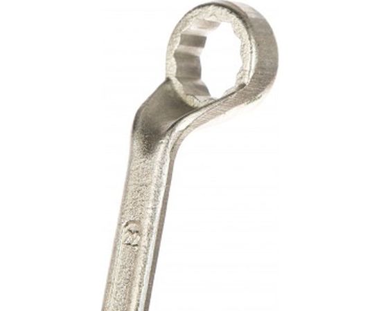 Ключ 17х22 накидной двусторонний коленчатый ТУ ст.40Х оцинкованный КЗСМИ КГН 51321217 – изображение 2