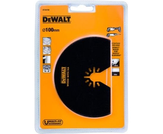 Насадка для многофункционального инструмента (100 мм) DeWALT DT 20708 – изображение 2