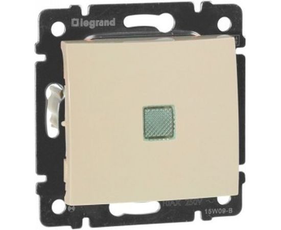 Одноклавишный выключатель Legrand Valena 774310, с подсветкой, крем – изображение 2