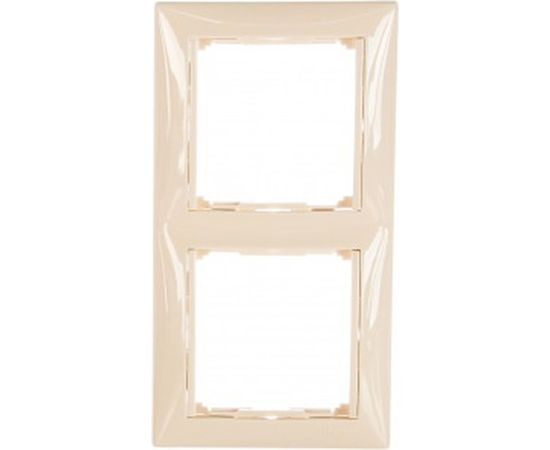 Двухместная рамка Legrand Valena 774352 горизонтальная, крем – изображение 2