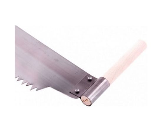Пила двуручная,1000 мм, деревянные рукоятки Россия 23435 – изображение 3