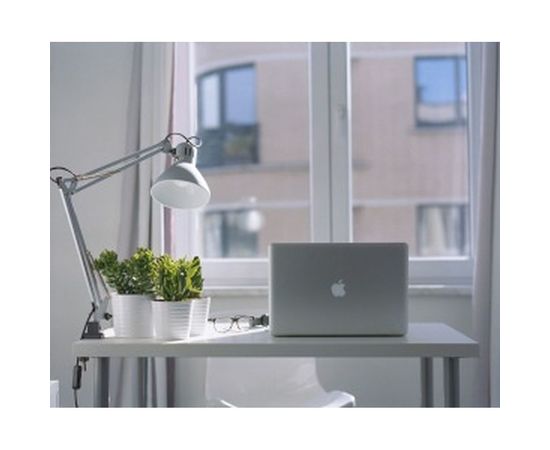 Настольный светильник FERON под лампу E27, max 60W, 230V на струбцине, белый, DE1430 24232 – изображение 3