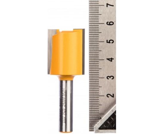 Фреза пазовая прямая (22х22 мм; хвостовик 8 мм) по дереву Энкор 9222 – изображение 3