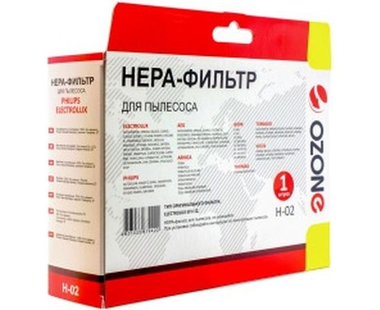 Фильтр H-02 НЕРА для пылесосов ELECTROLUX OZONE H-02 – изображение 3