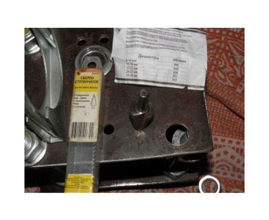 Сверло ступенчатое (6-20 мм; 8 ступеней; шаг 2 мм; ход 4.5 мм) по металлу Энкор 21620 – изображение 4