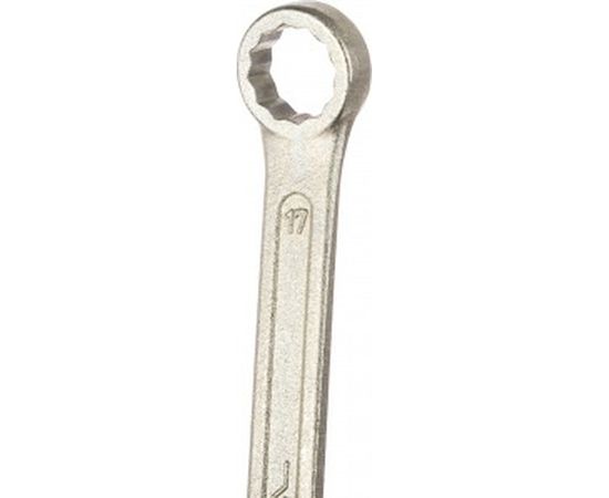 Ключ 17х17 комбинированный прямой ТУ ст.40Х оцинкованный КЗСМИ КГК 51546217 – изображение 4