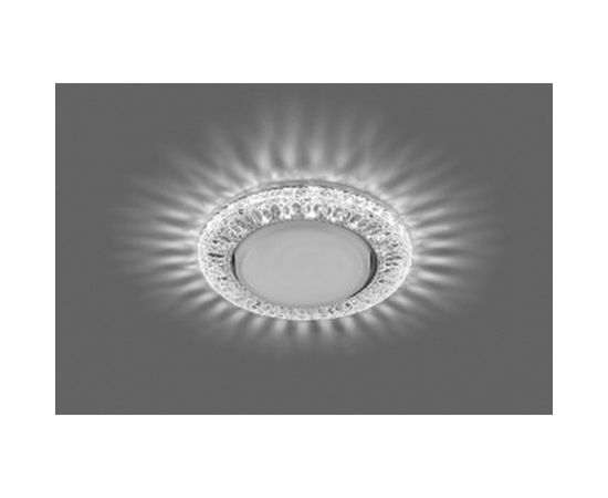 Светильник с подсветкой FERON 20LED 2835 4000K, 15W GX53, без лампы, прозрачный, хром, CD4022 29475 – изображение 4