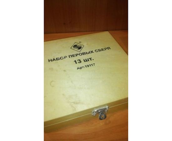 Набор сверл перовых (13 шт; 6-25х152 мм) по дереву Энкор 19117 – изображение 6