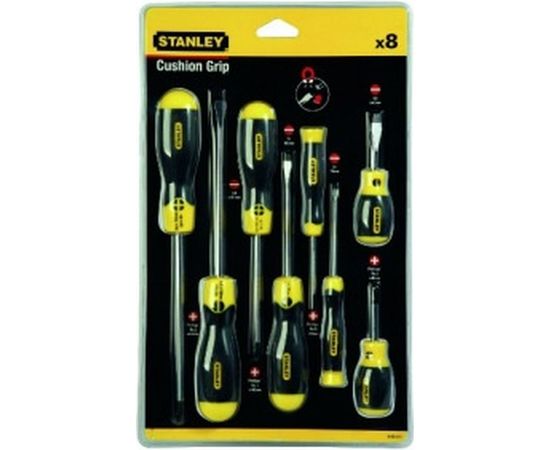 Набор отверток CUSHION GRIP 8шт Stanley 0-65-011 