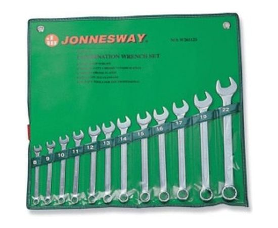 Набор комбинированных ключей 8 - 22 мм Jonnesway W26112S 
