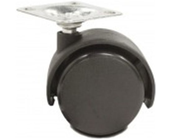 Колесная опора без тормоза, с площадкой для крепления JET 310A D50мм FU310A.050BL99 