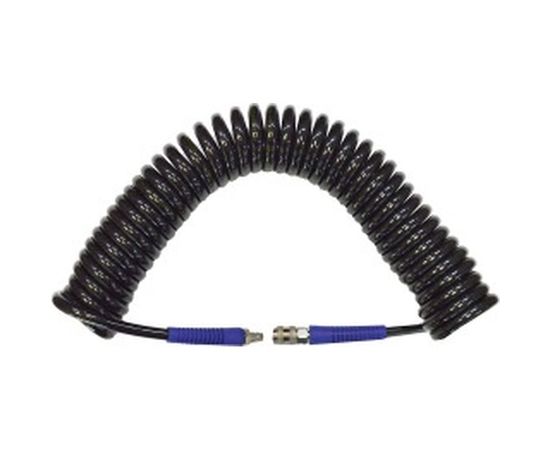 Шланг пневматический спиральный с БРС (10х14 мм; 10 м) WIEDERKRAFT WDK-65810 