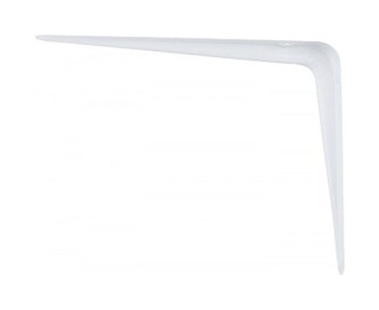 Угловой кронштейн с ребром СИБРТЕХ 125х150 мм белый 93951 