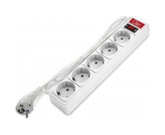 Сетевой фильтр СОЮЗ ПВС, 3*0.75, 1.8м, белый, премиум упаковка 1340 